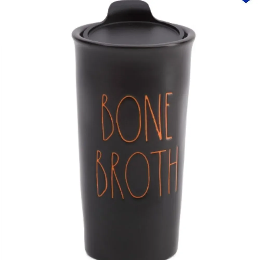 NEW RAE DUNN BONE BROTH TRAVEL MUG